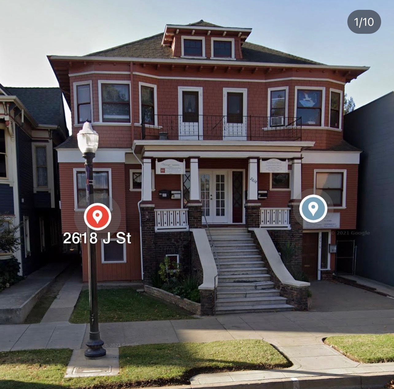 2618 J Street, Sacramento — studio exterior